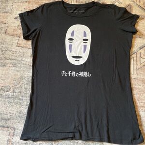 Her Universe Black Spirited Away T-Shirt large ghibli